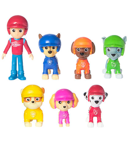 Paw Patrol Leget?jsfigur - 7 stk. - Rescue Wheels