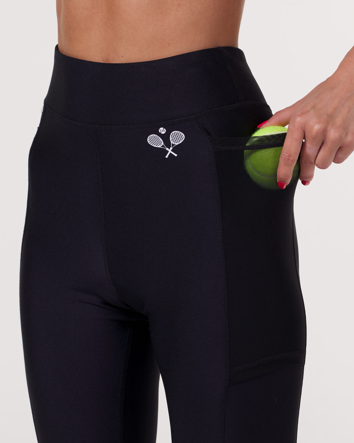 LEVITY Match Ballpocket Short Tights Black