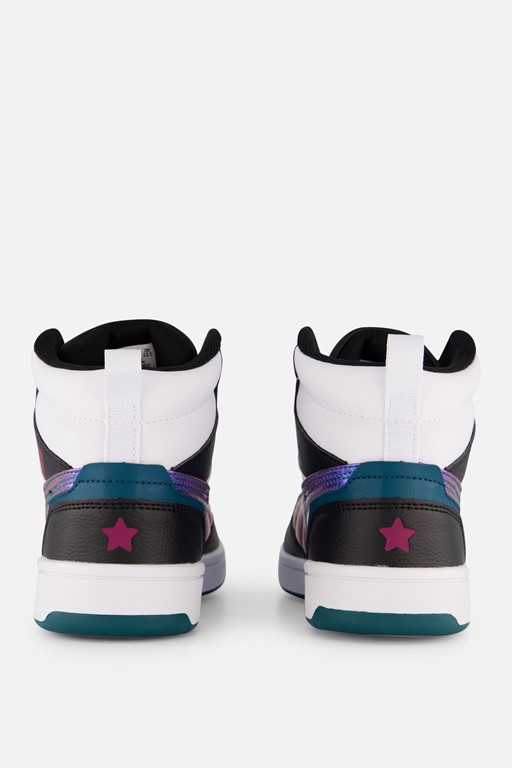 Puma Rebound V6 Mid Bouncy Sky Sneakers zwart
