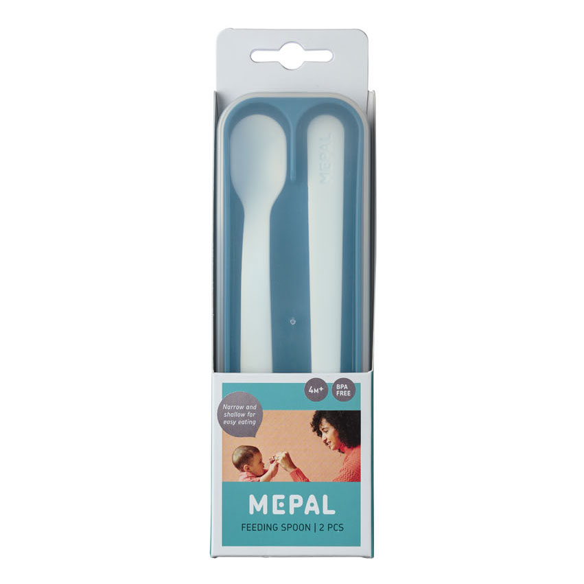 Mepal Mio Set Babylepels - Deep Blue, 2st.
