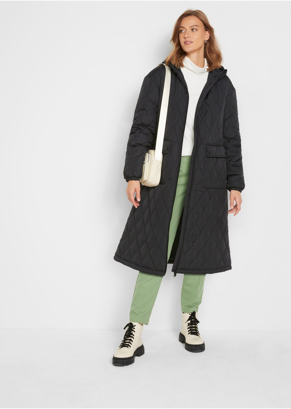 Manteau matelassé avec capuche