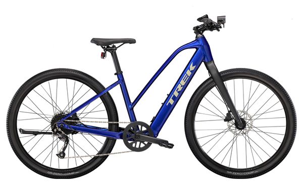 Vélo de Fitness Électrique Trek Dual Sport  2 Stagger Shimano Altus 9V 250 Wh 650 mm Bleu