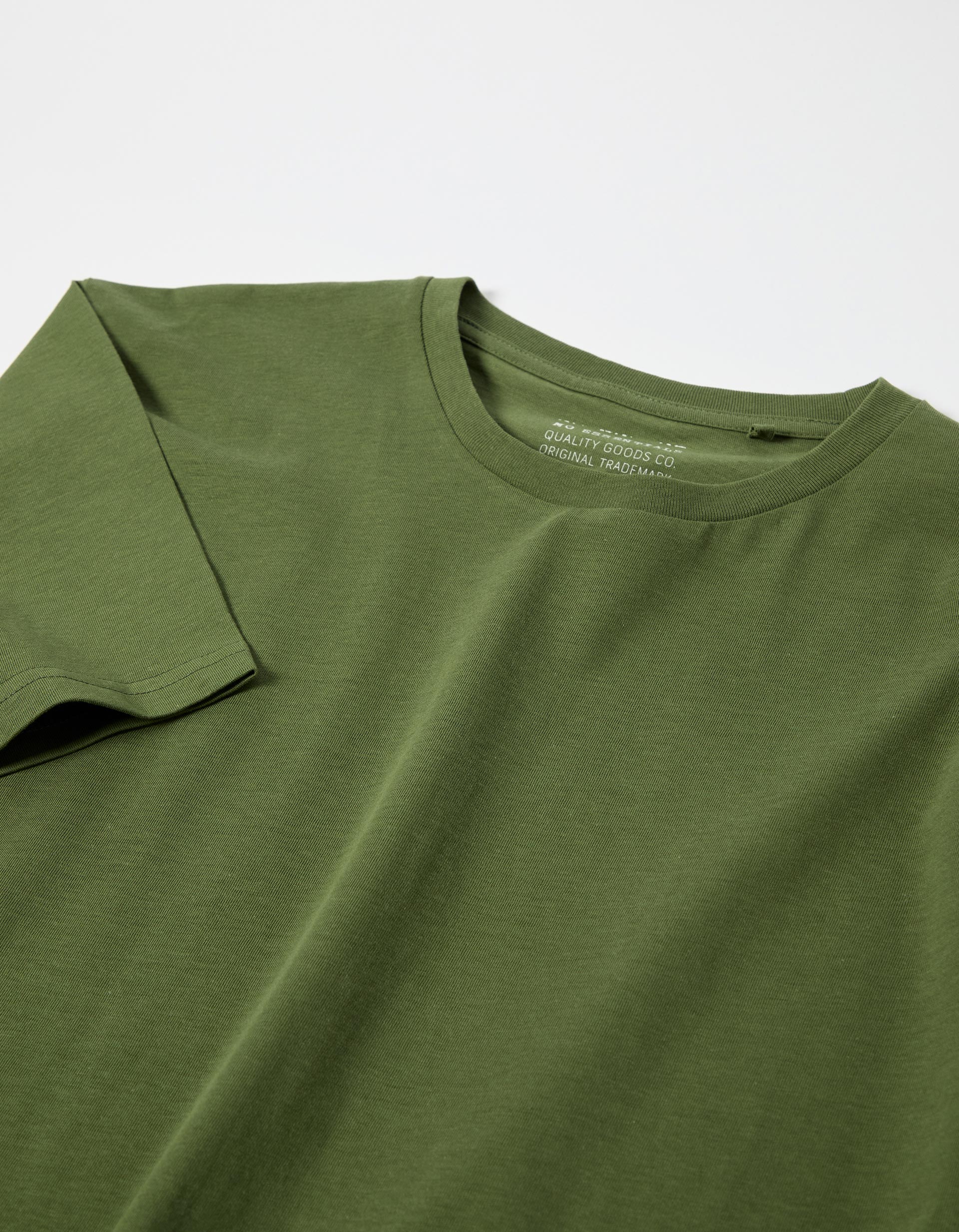 T-shirt, Homem, Verde Escuro