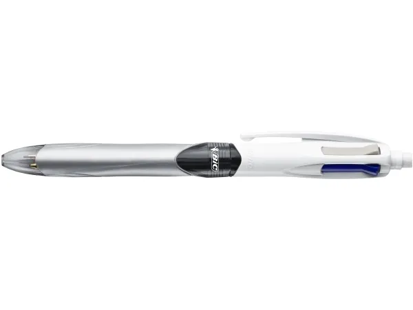 Kuglepen BIC 4 Colours 3 1 Medium Spids (1,0 mm) og Stiftblyant med Klikmekanisme - (1 stk )