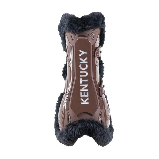Peesbeschermers Kentucky Vegan Wol Bamboo Elastic Bruin-zwart