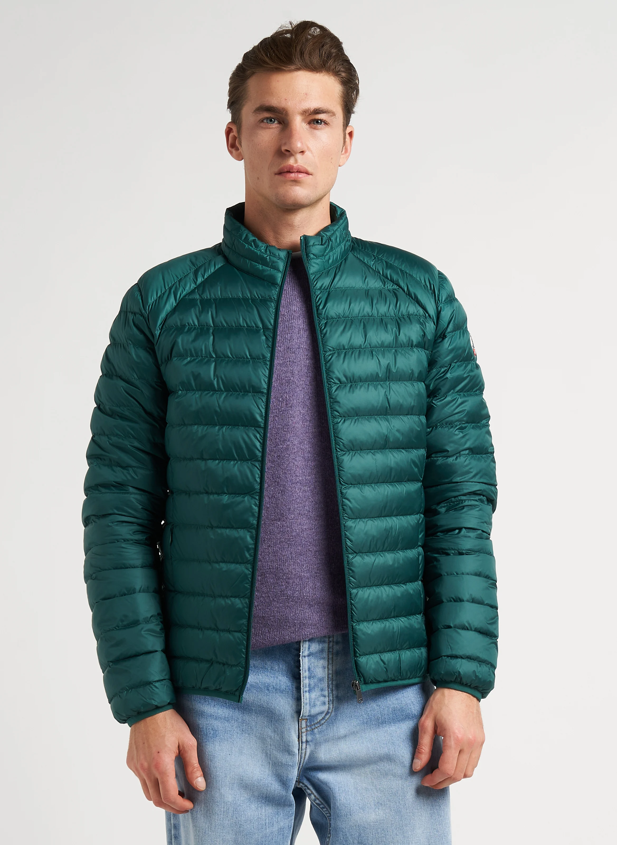 MAT - Doudoune col montant | Vert