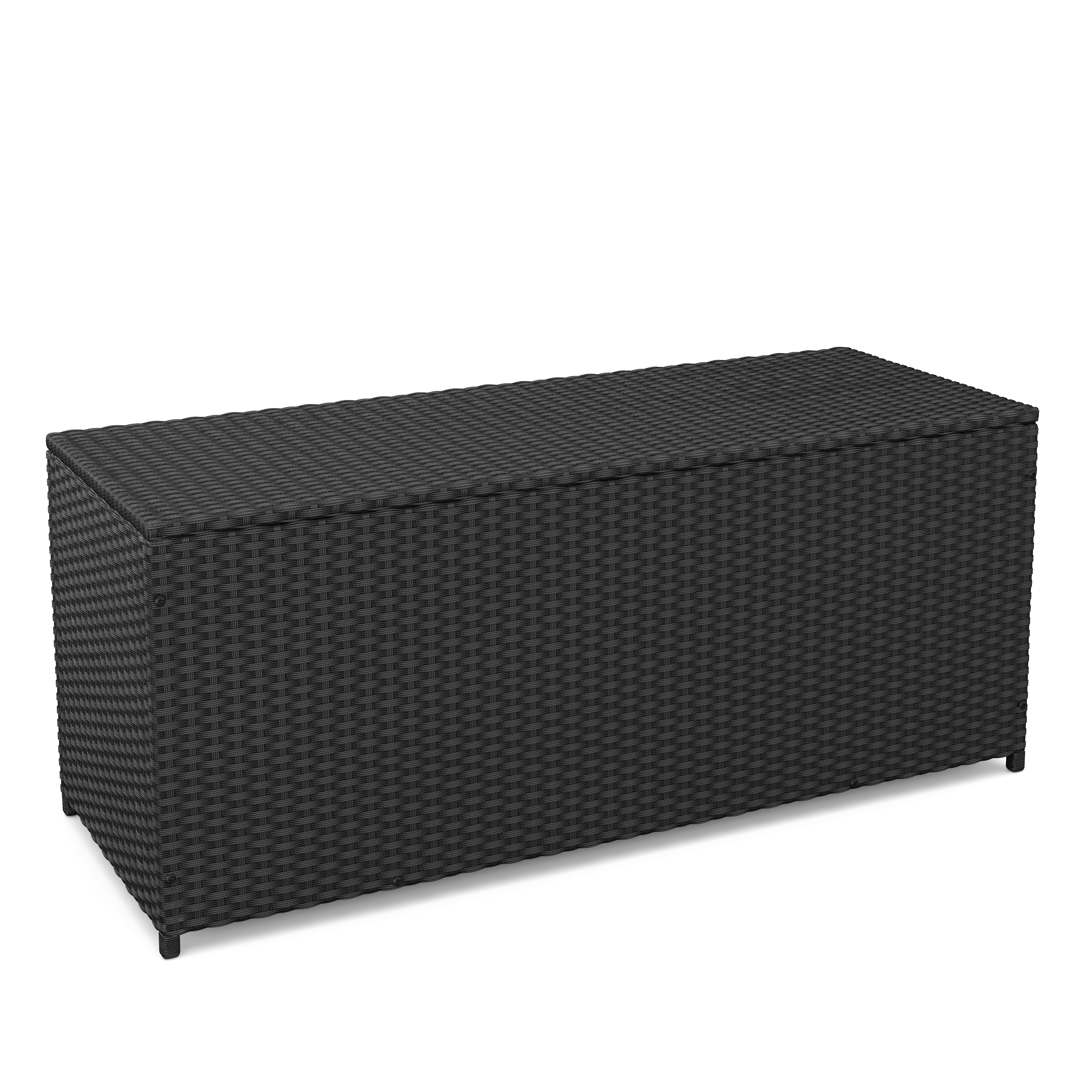 Kissenbox MILA 115 x 48 x 52 cm schwarz