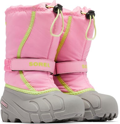 Sorel Youth Flurry Print Vintersko, Pink