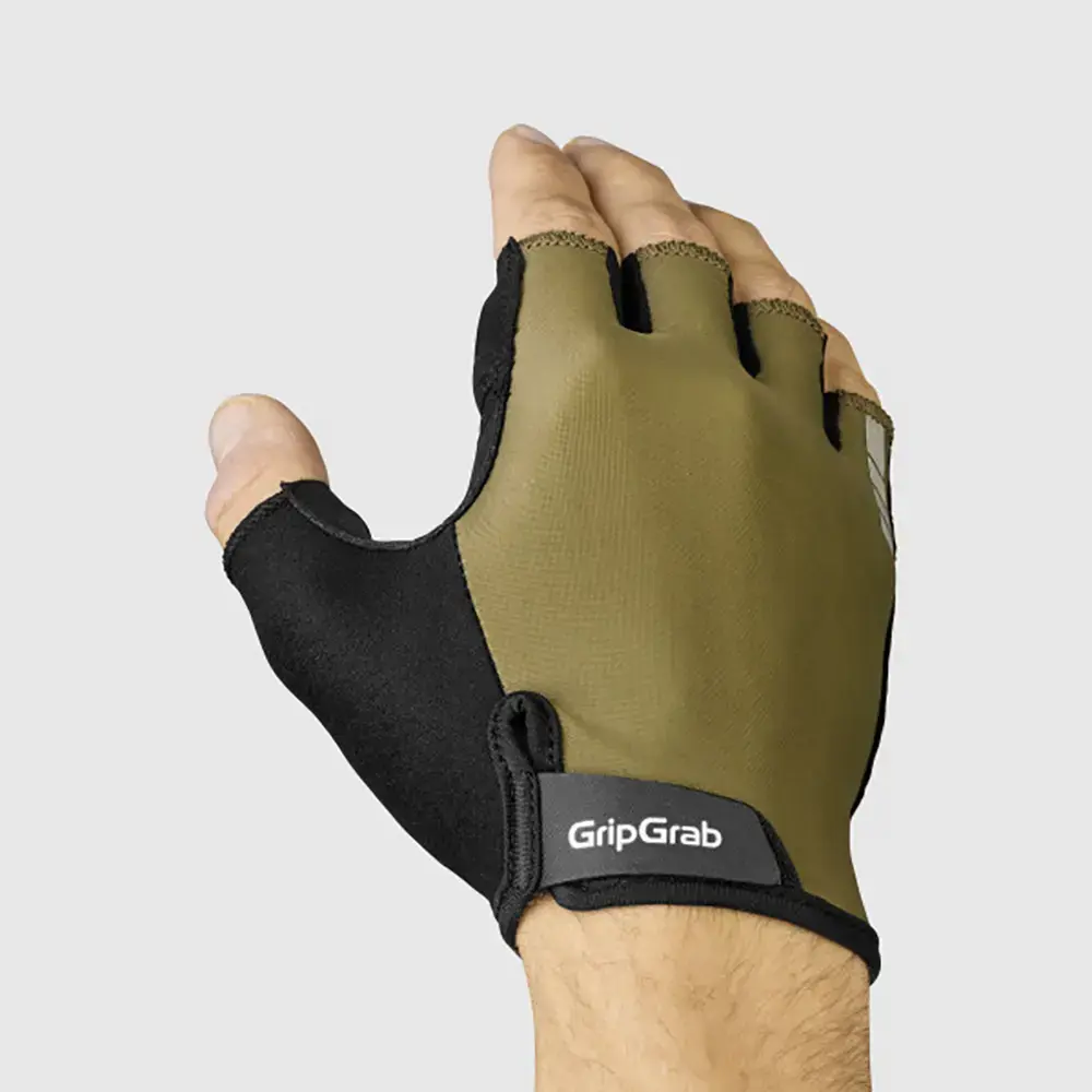 GripGrab Ride RC Max Padded Zomer Fietshandschoenen Olijfgroen