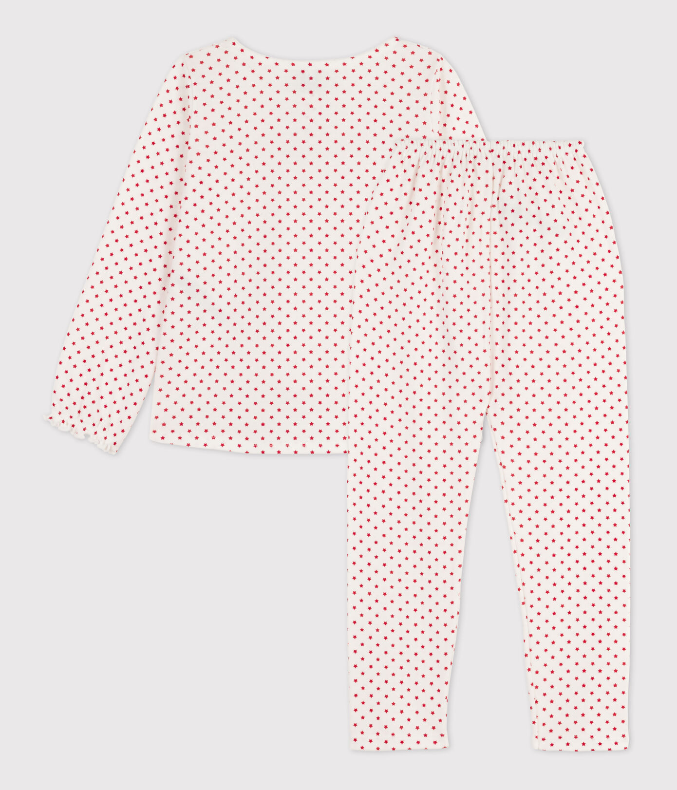 Pyjama étoile petite fille à l'imprimé en coton