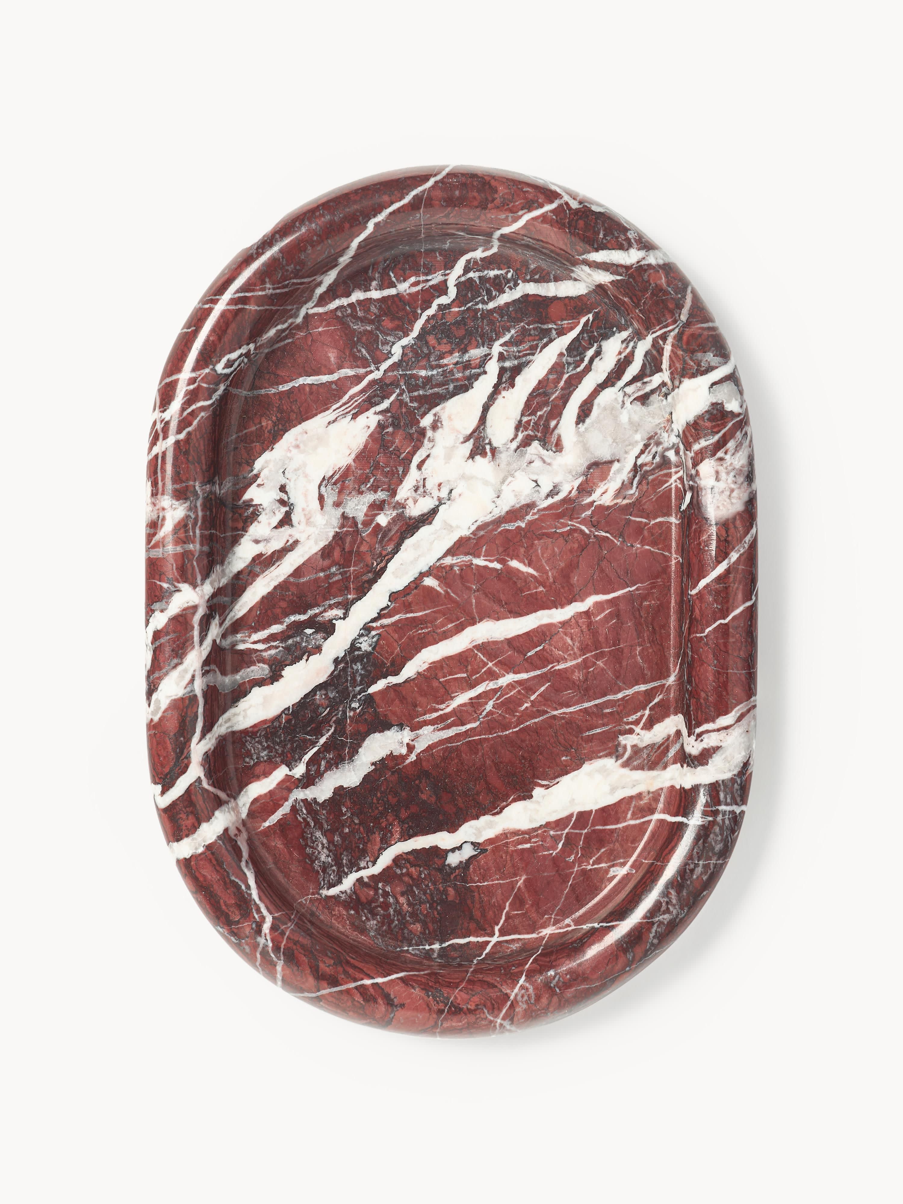 Decoratief dienblad Maba van marmer