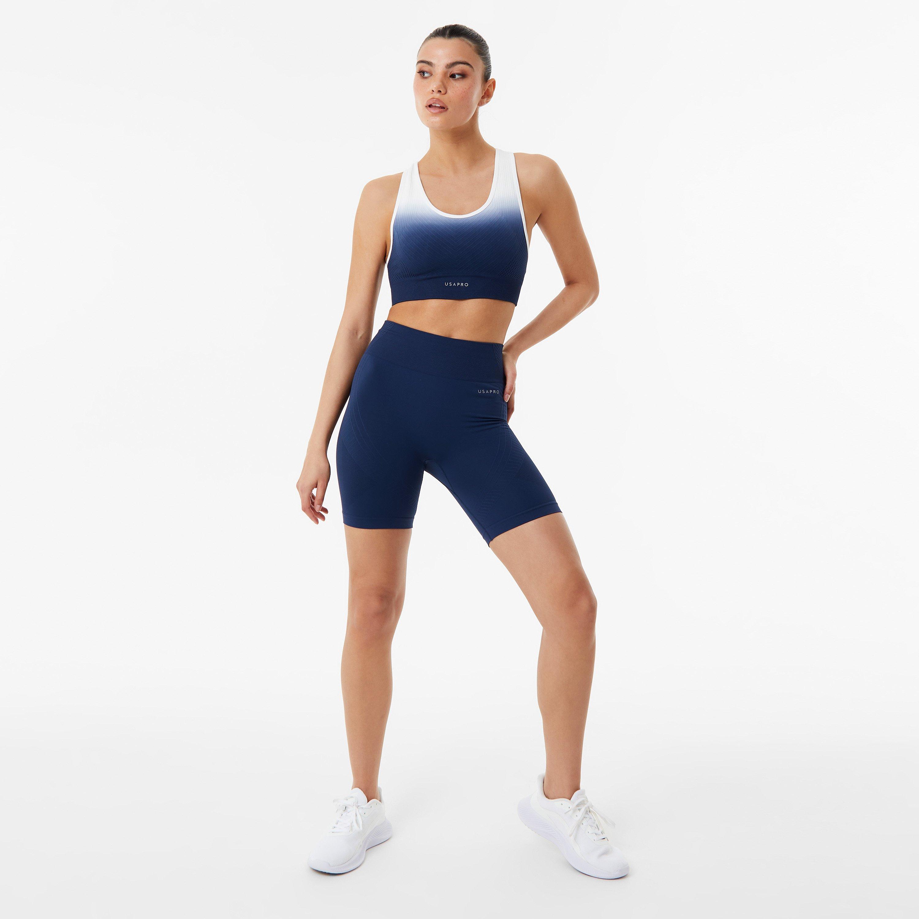 USA Pro Seamless Longline Cycling Shorts