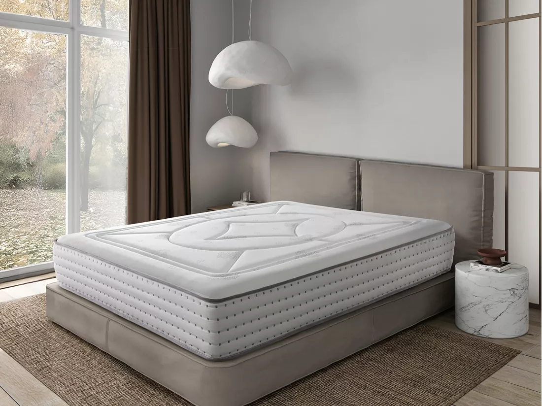 Matelas à mémoire 180X200 ATRIA Epaisseur 30 CM | Mousse HR | Fermete 3'5/5