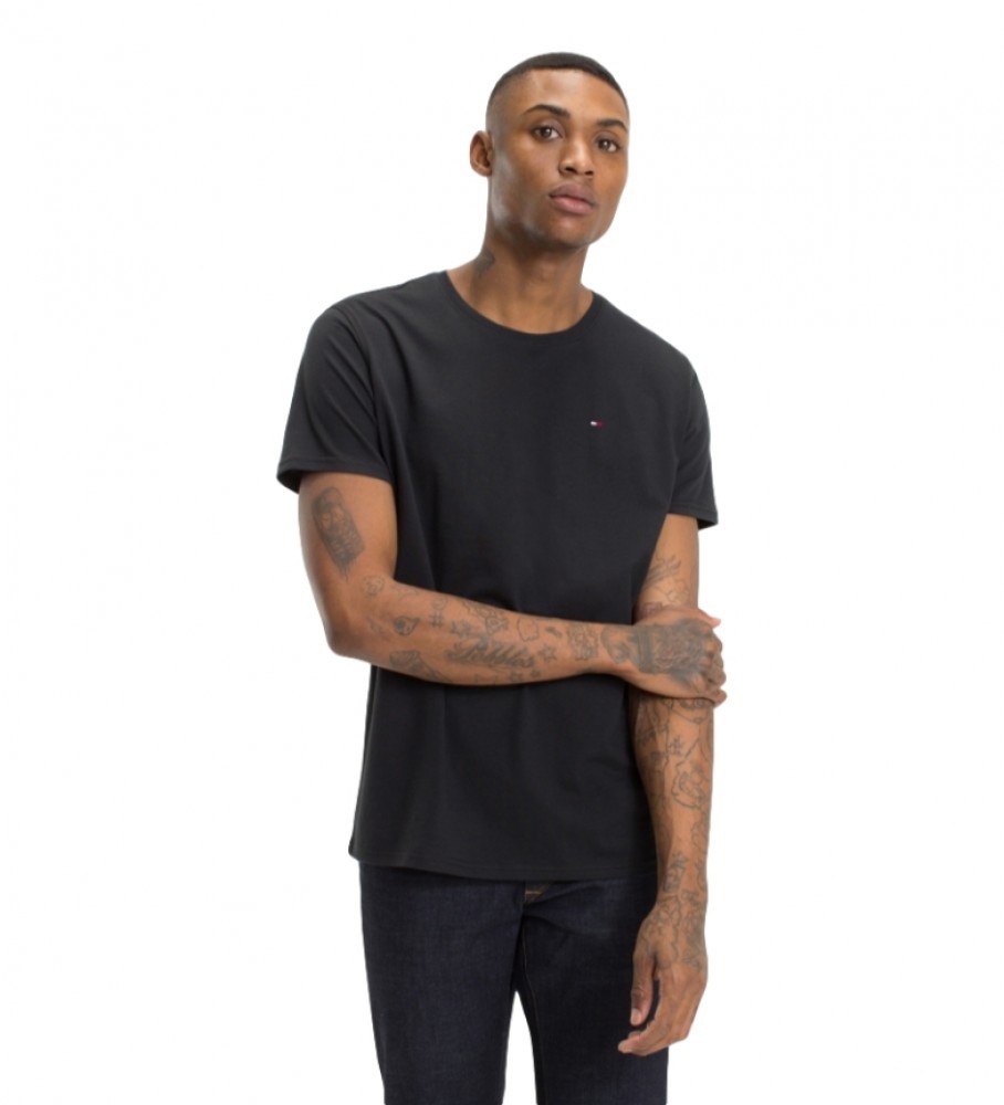 Camiseta Tommy Jeans Original TJM Jersey, preta