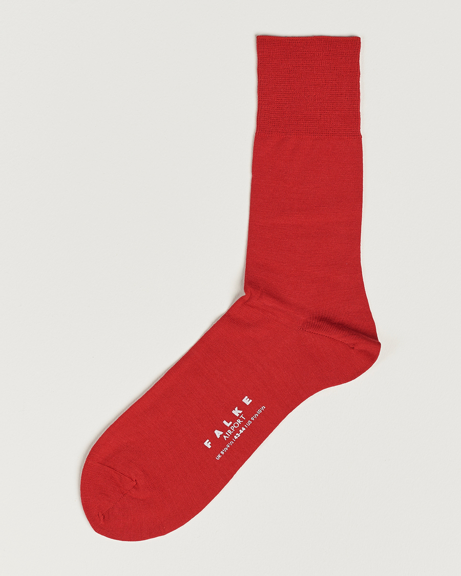 Falke Airport Socks Scarlet