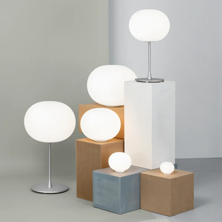Flos - Glo-Ball Tischleuchte T1, schwarz