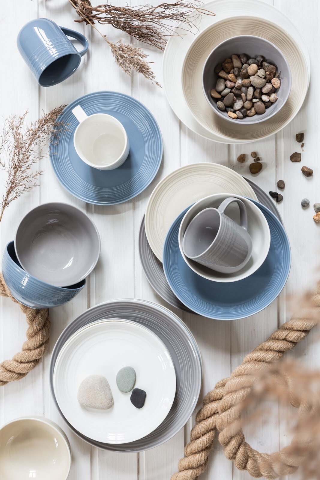 Ritzenhoff & Breker Dessertteller LEVI 6er Set weiß
