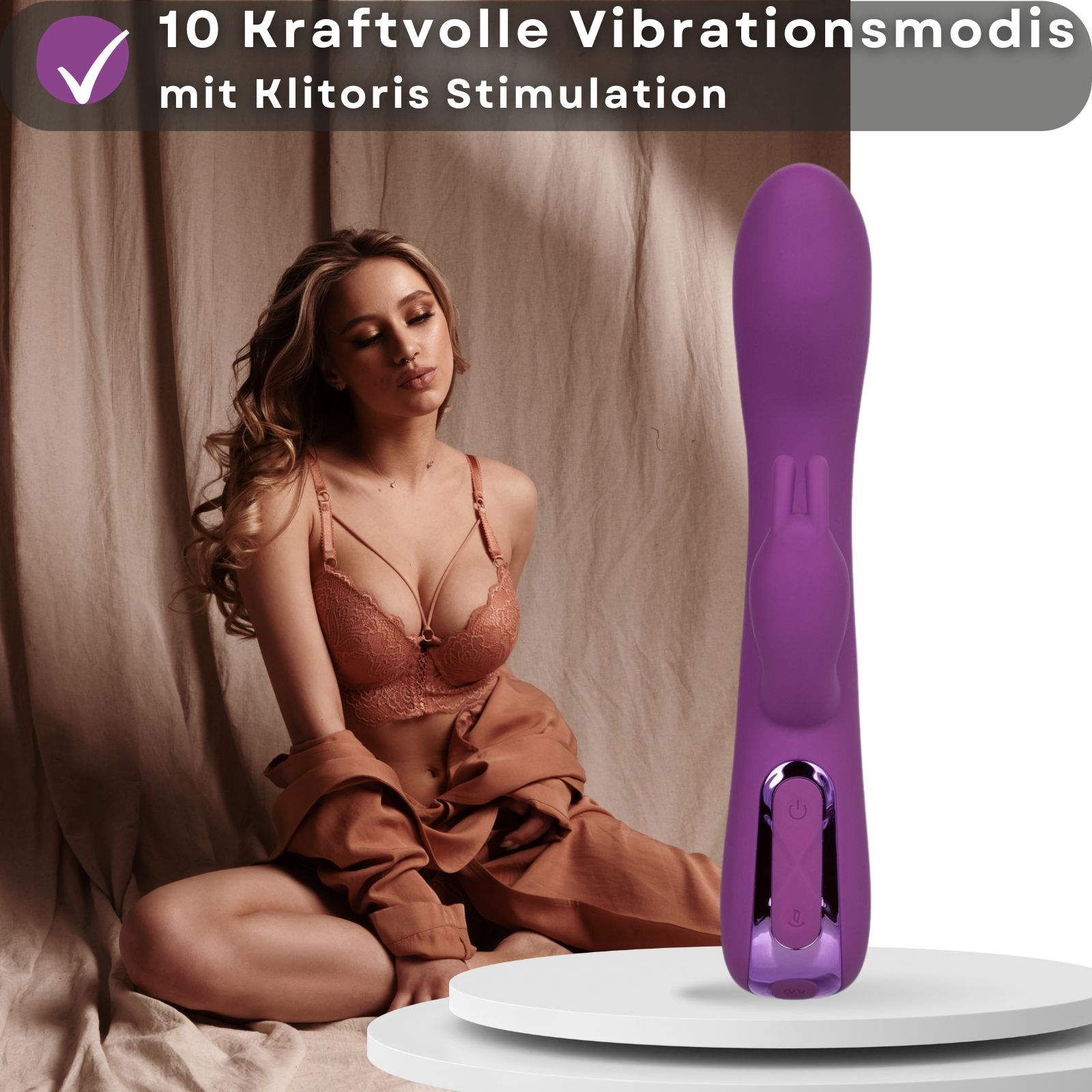 Lovelyness - Wärmener Vibrator Rabbit