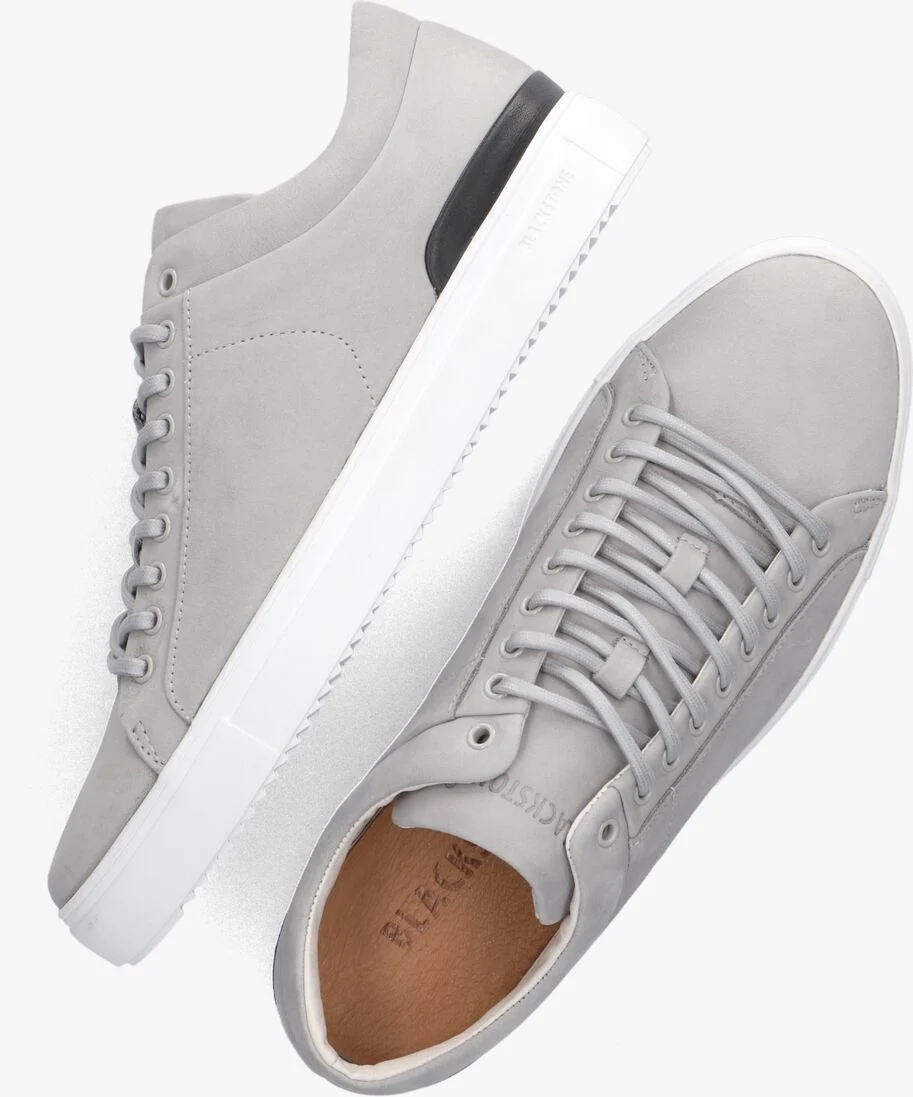BLACKSTONE grijze blackstone lage sneakers mitchell