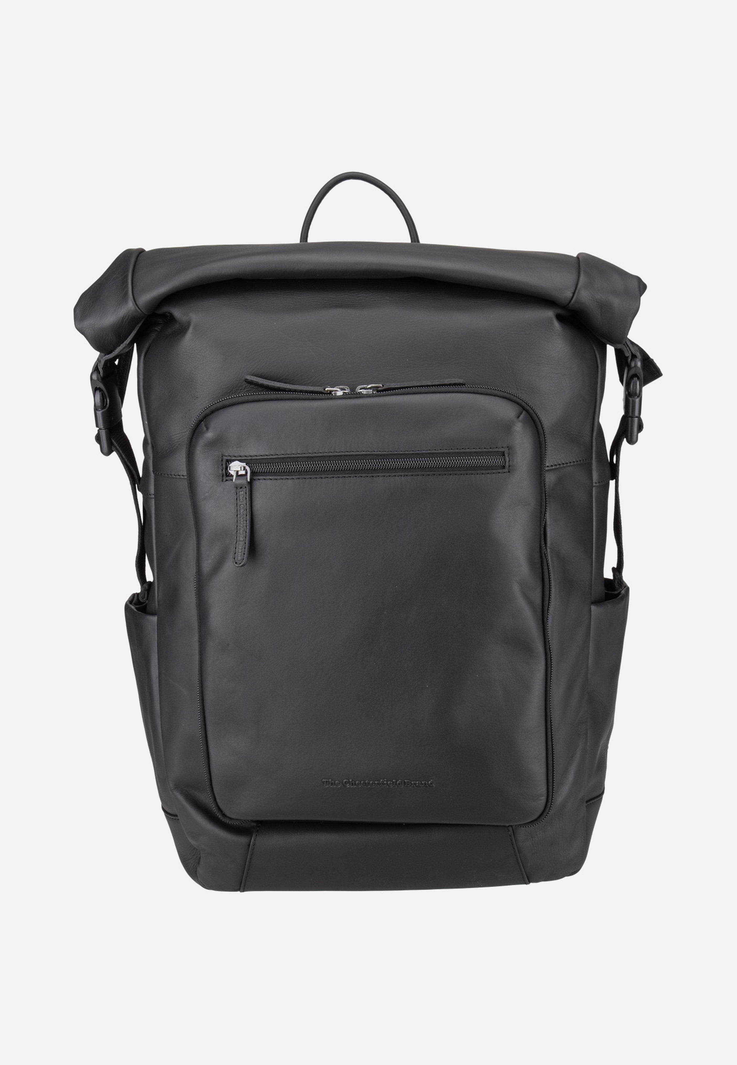 Remo 0713 Black - Rolltop Rucksack