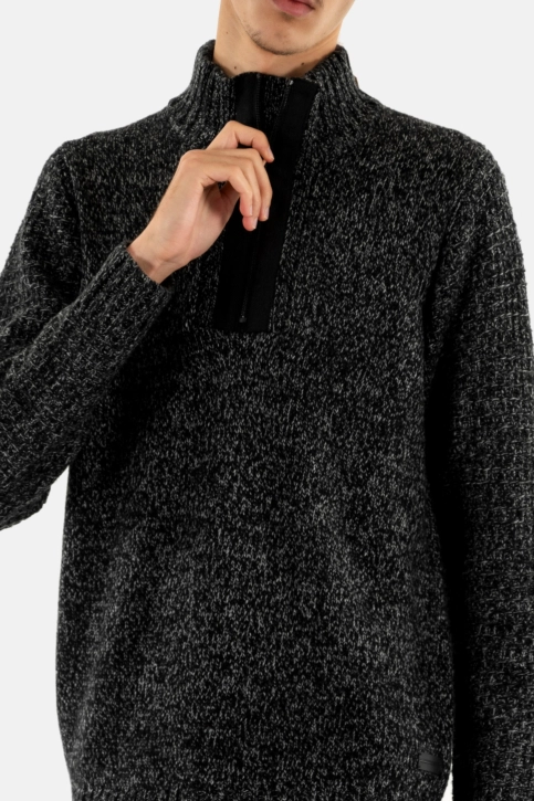 Pull hiver Le Temps Des Cerises trios 0387 dark grey