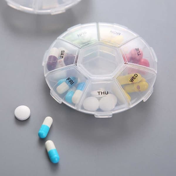 Glatt dose ukentlig boks - doseringsboks for vitaminer