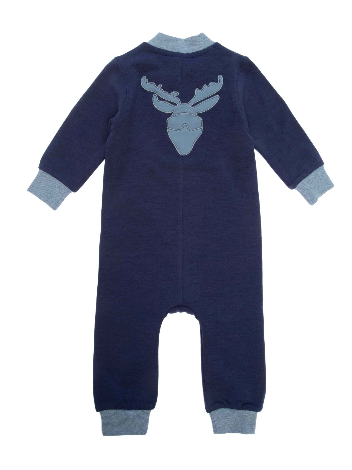 Bergen Ullfleece Dress Baby Blue Ink