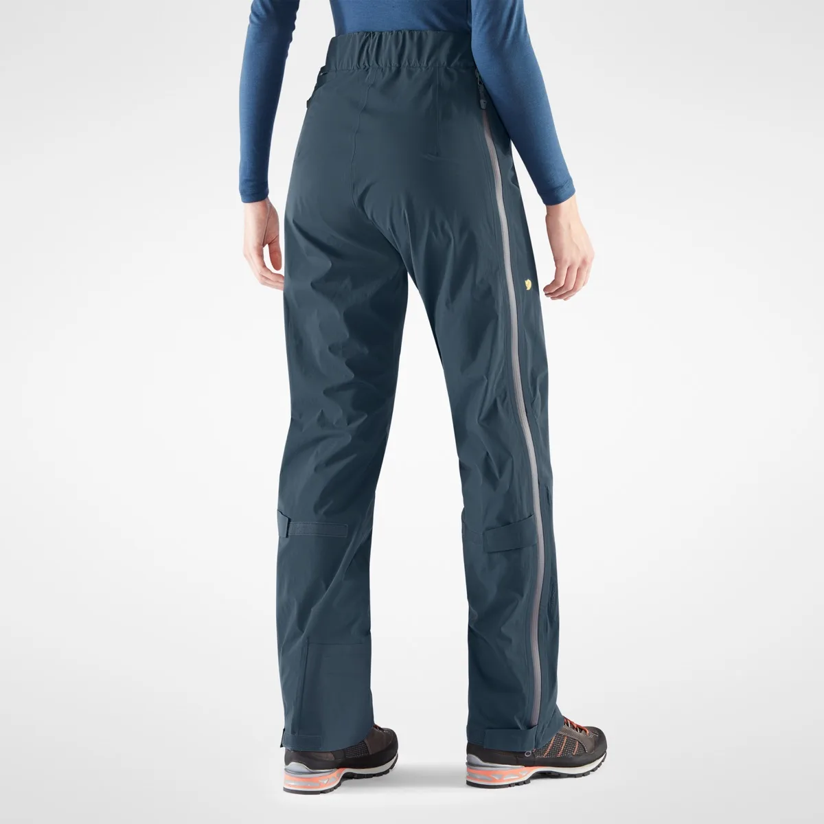 Fjällräven Women's Bergtagen Lite Eco-shell Trousers Regular Hokkaido Orange