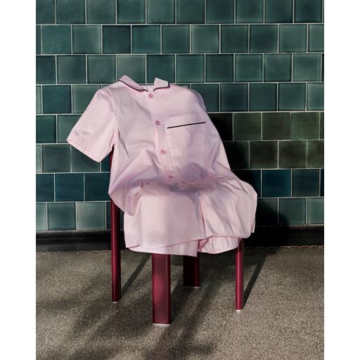 HAY Outline Pyjamasshorts, Soft Pink, S/M