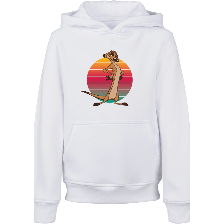 F4NT4STIC Hoodie  König der Löwen Timon Sunset weiß