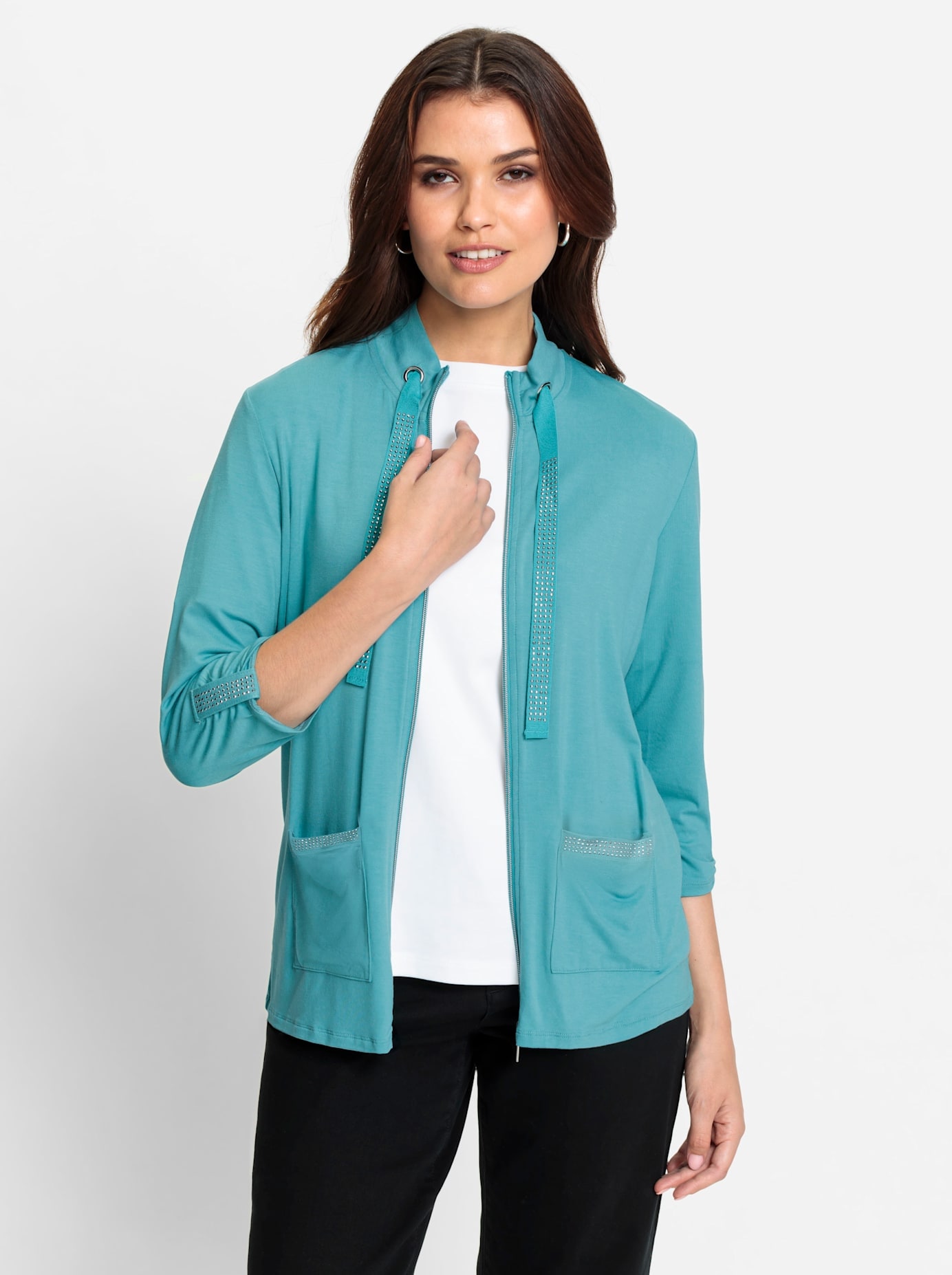 Inspirationen Shirtjacke »Shirtjacke«, 1 Stk.