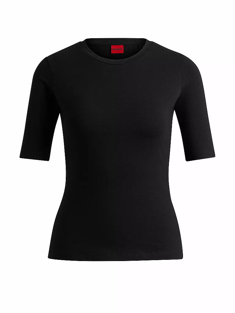 HUGO T-Shirt DARNELIA schwarz