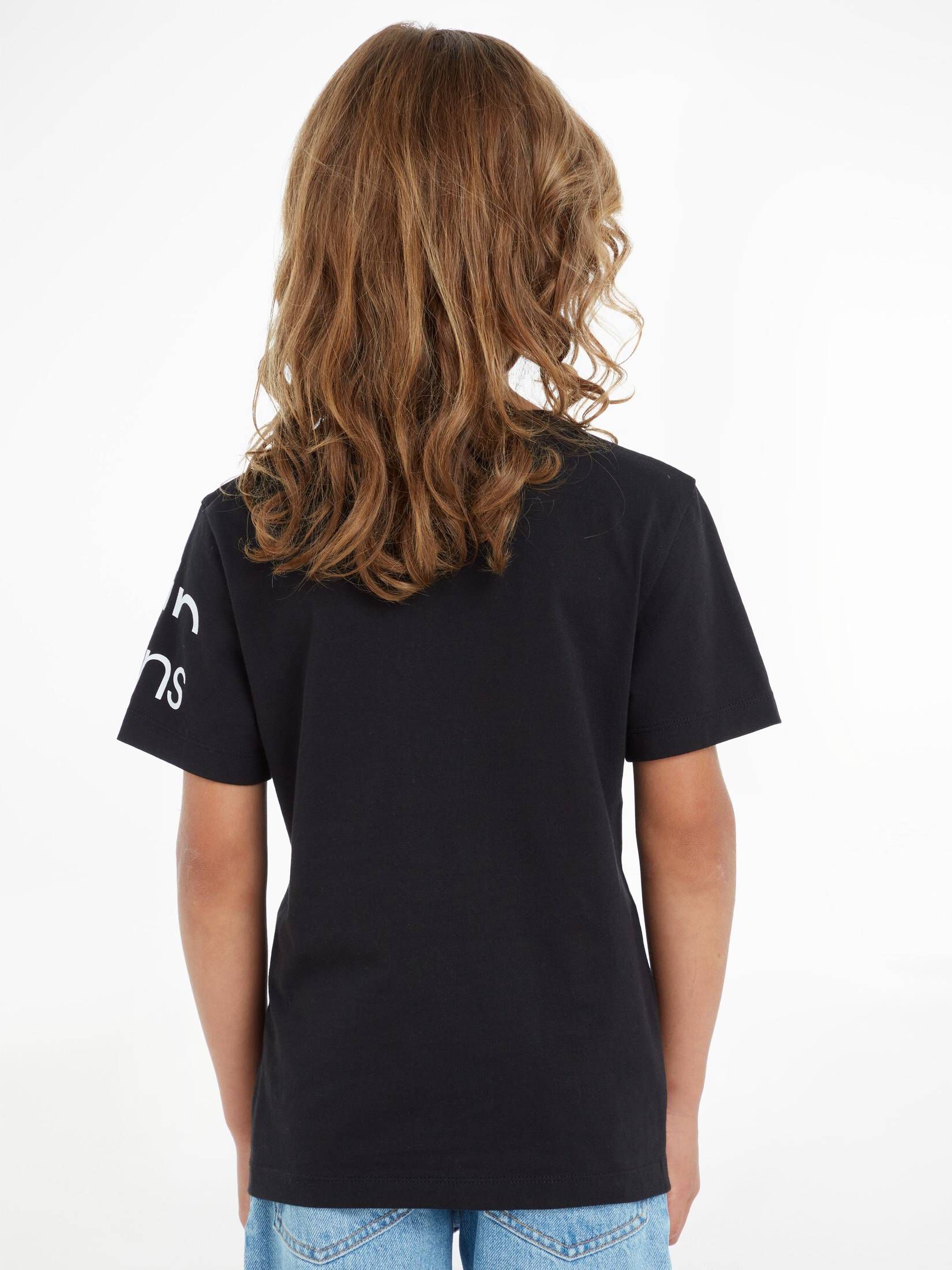 CALVIN KLEIN JEANS| Jungen T-Shirt BLOWN-UP LOGO SS T-SHIRT