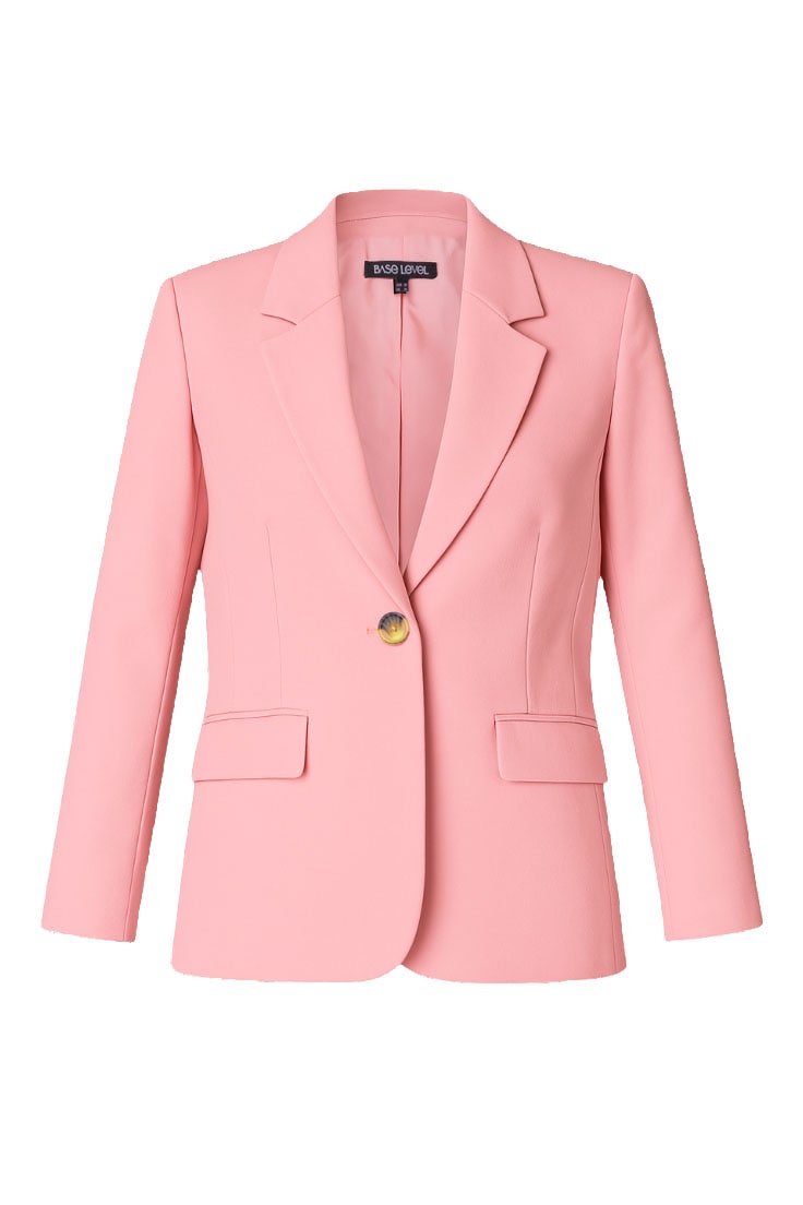 Base Level Curvy Jackenblazer »Yelena« mit grossen Knopf