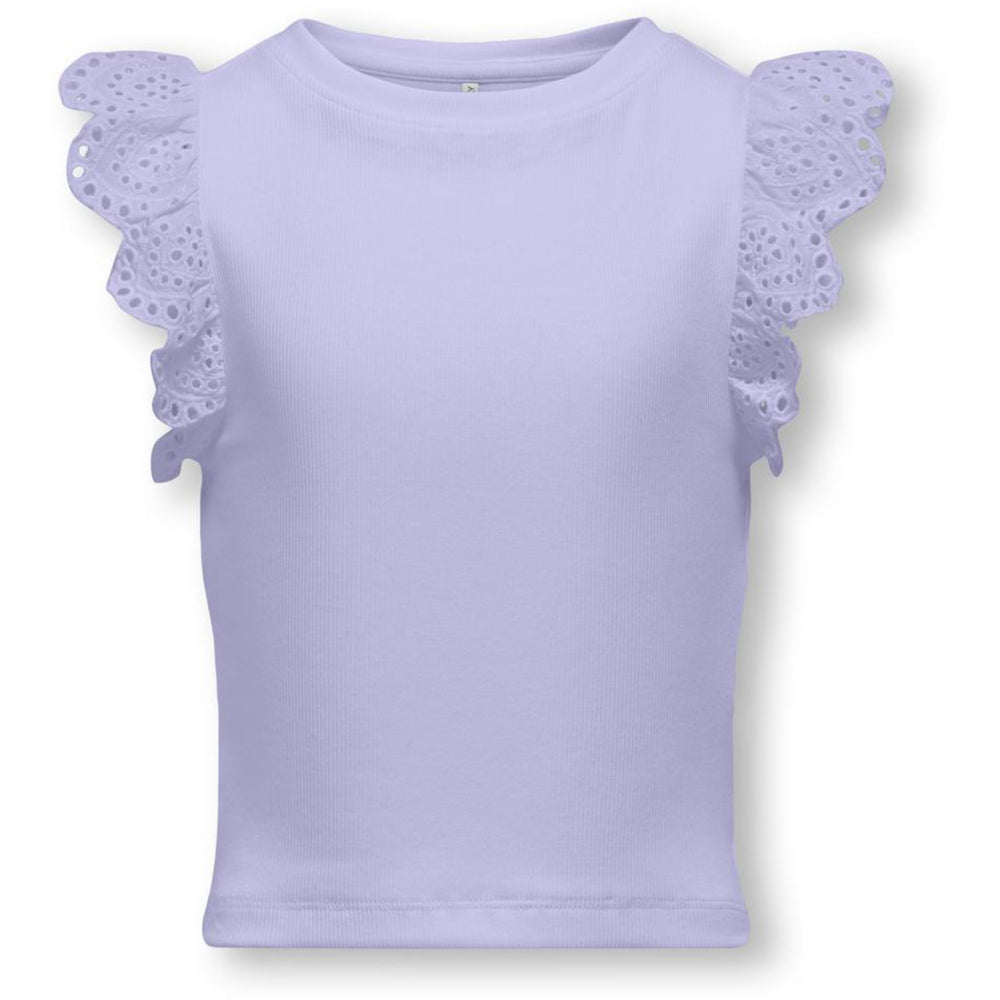Køb kids ONLY Sweet Lavender Kogdrea Life S/S Top Jrs Noos