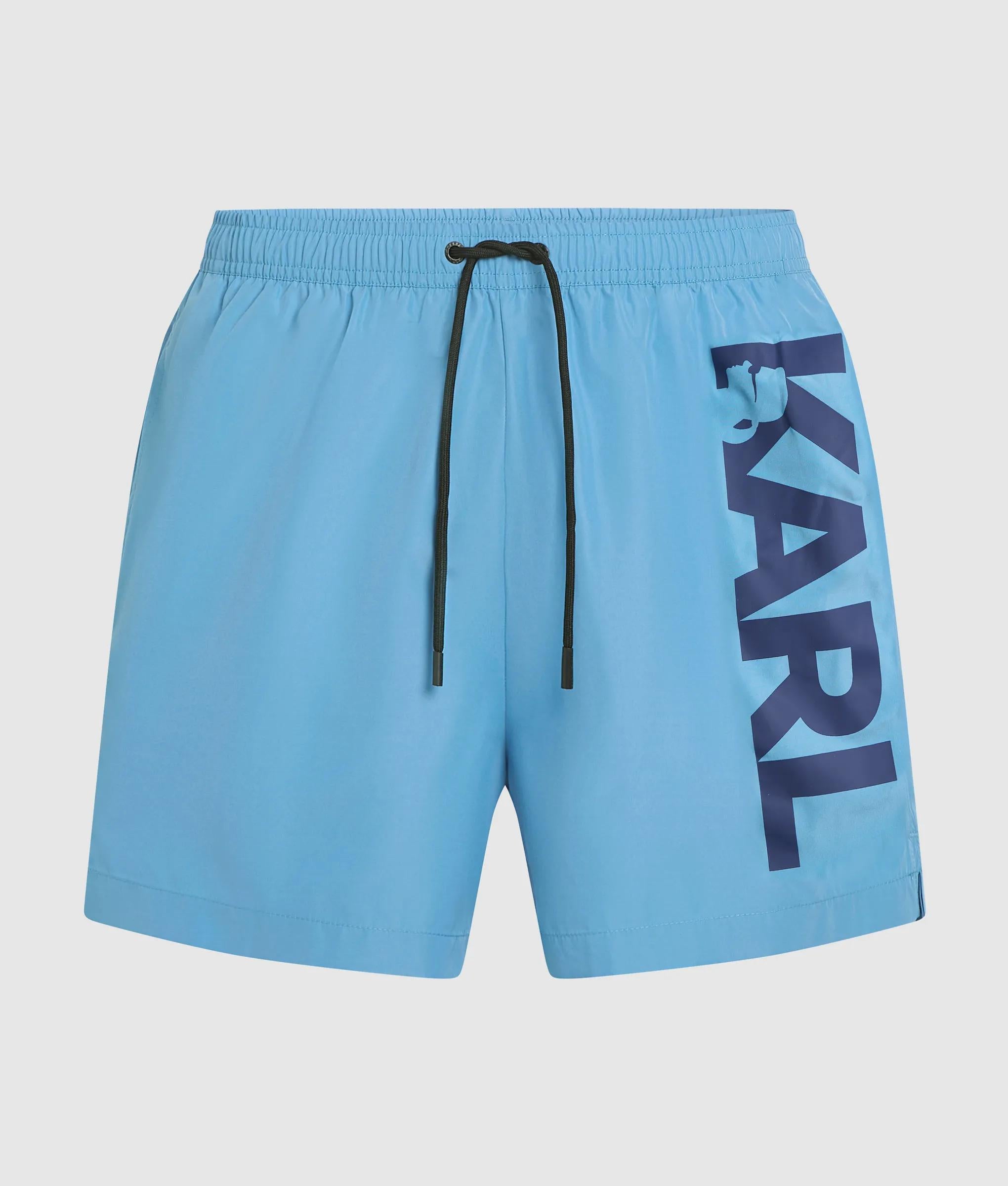 Korte boardshort met logo