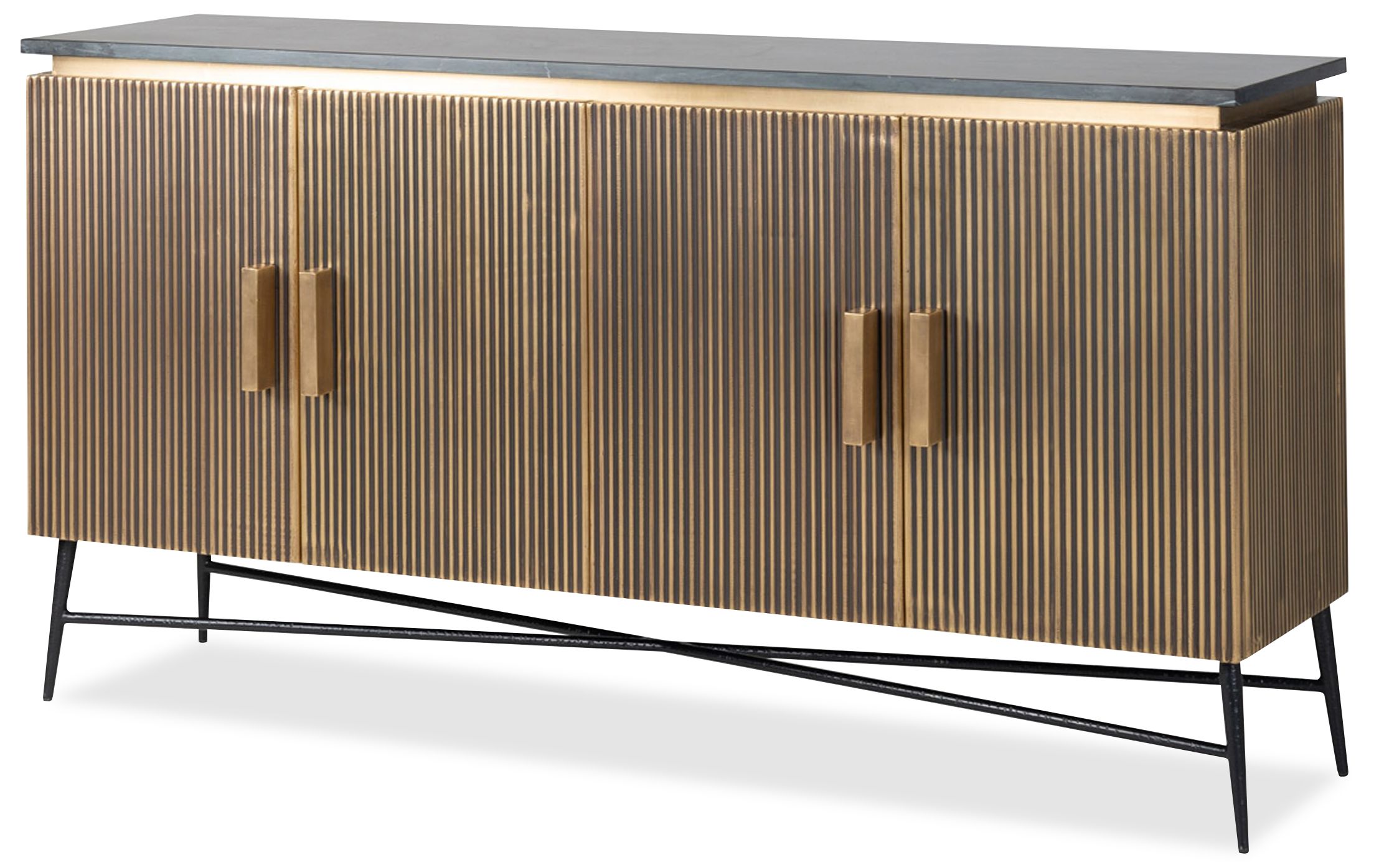 Dressoir 210590 Ironville B160 x D40 x H86 cm