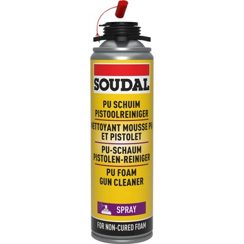 Soudal schuimpistool / PU-schuim reiniger 500 ml