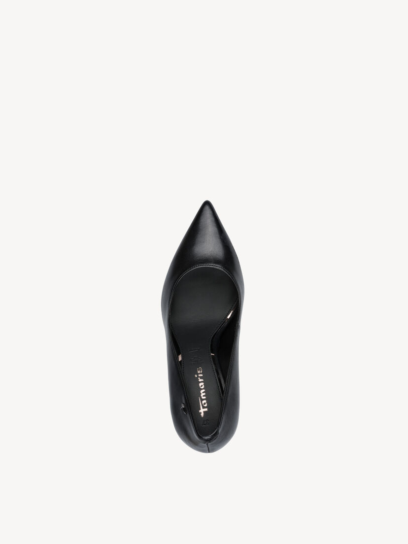Leren Pumps - zwart