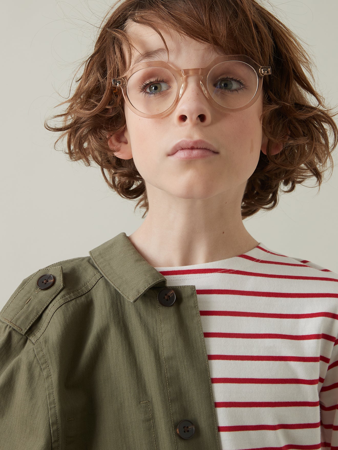 T-shirt marinière Garçon - Coton bio