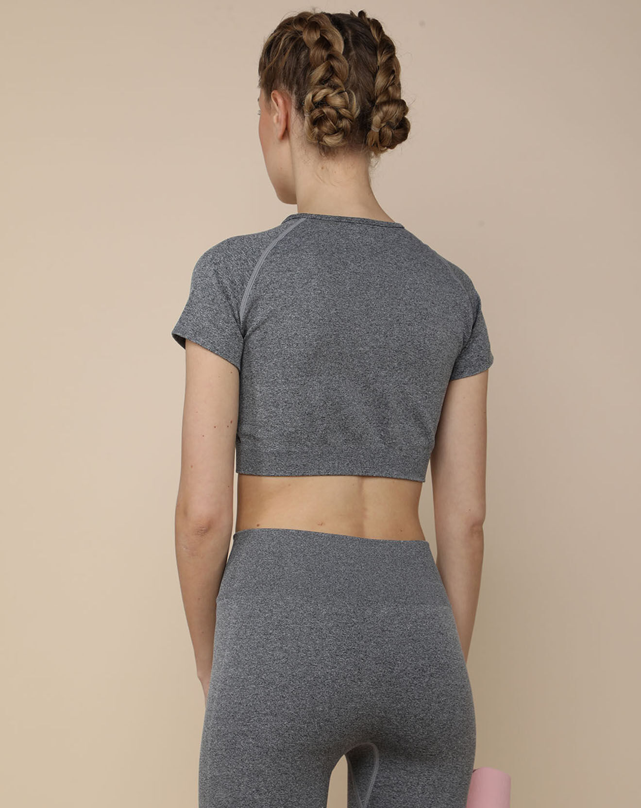 Onamaste Top de sport gris