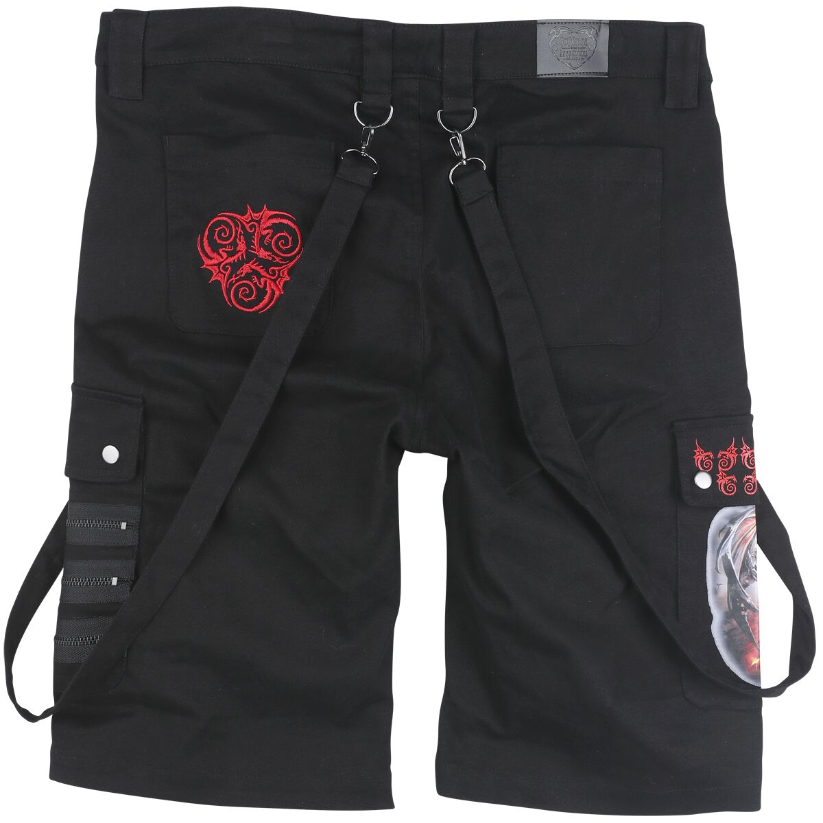 Gothicana X Anne Stokes - Short | Gothicana by EMP Short