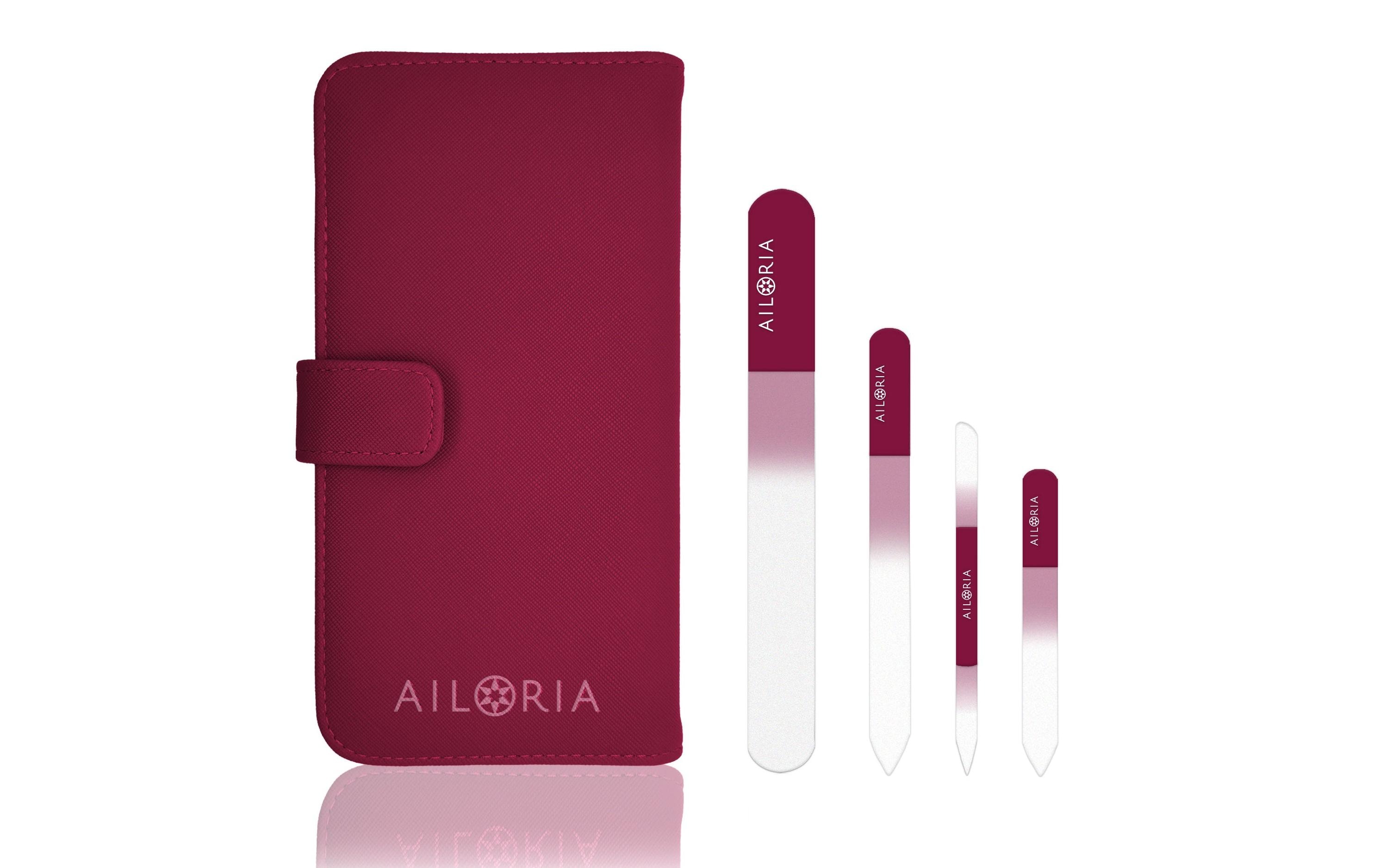 Nagelfeile Contour Prime MagentaGlas-Nagelfeilenset