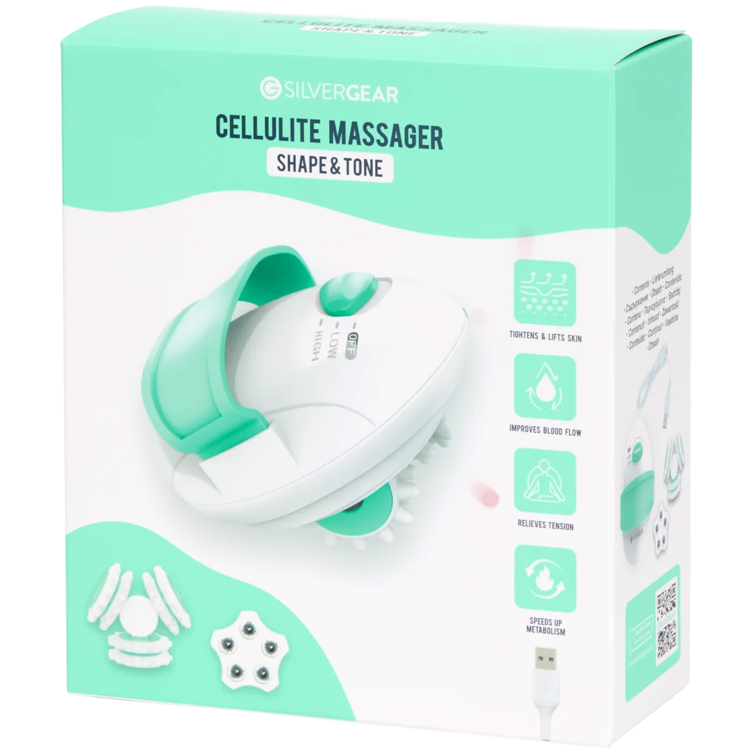 Silvergear 2-in-1 massageapparaat Incl. oplader