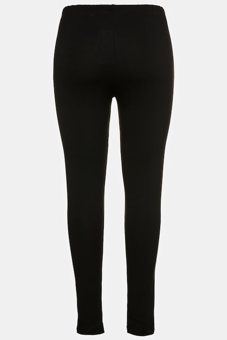 Leggings, wadenlang, schmales Bein, Elastikbund