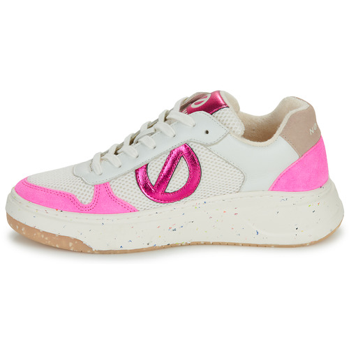 No Name - BRIDGET SNEAKER W - Blanc / Rose