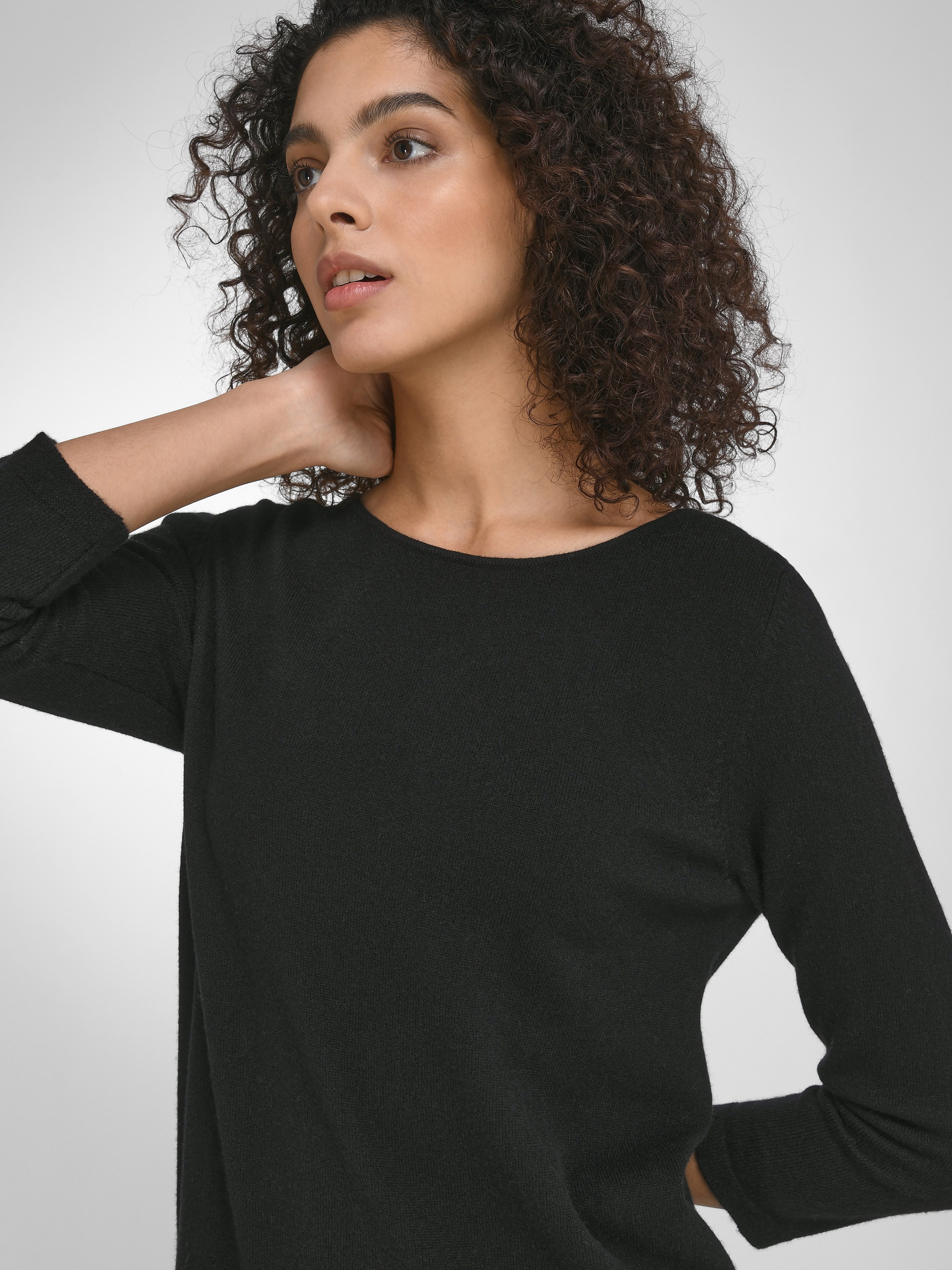 Strickkleid mit Schurwolle und Kaschmir