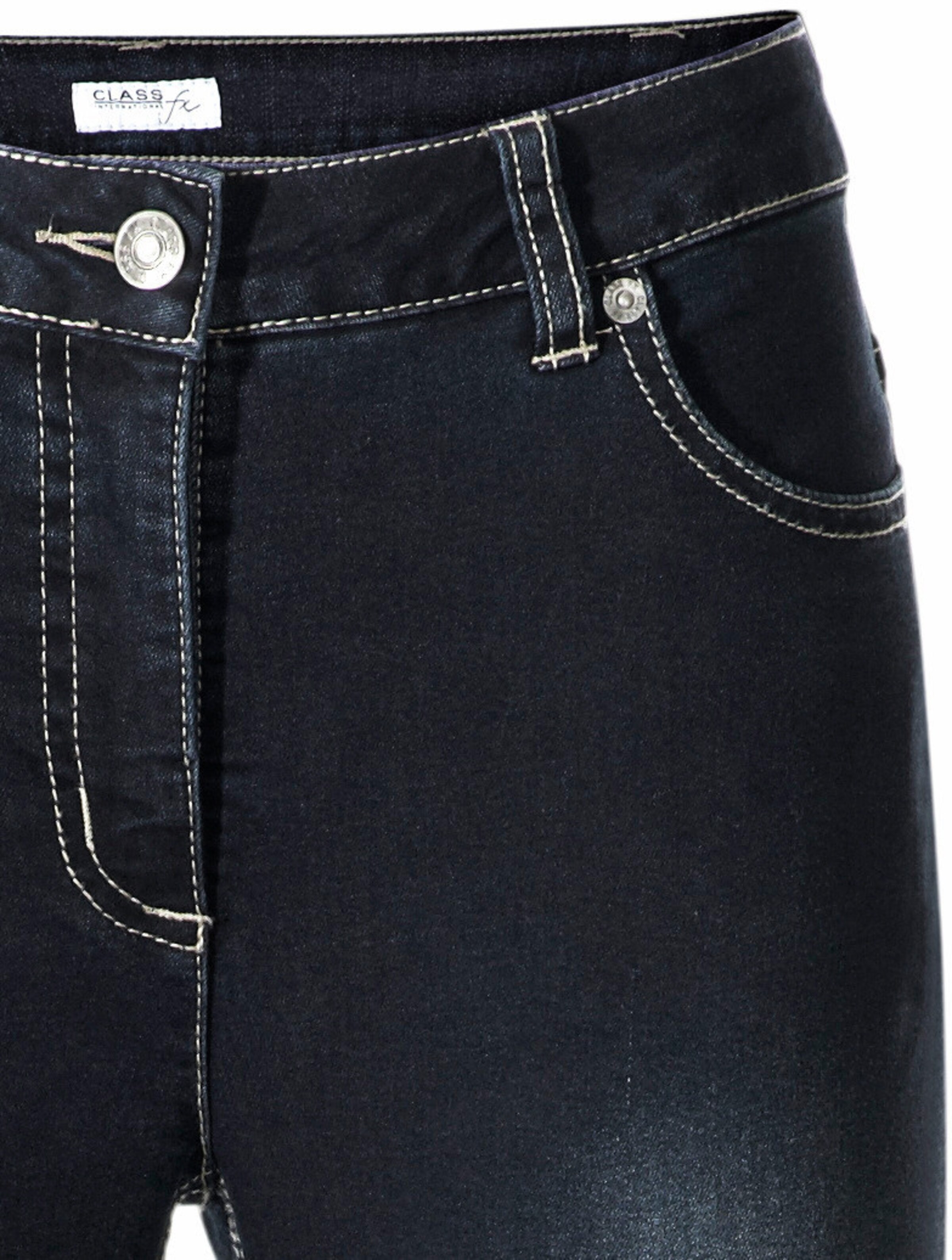 heine Bauchweg-Jeans in dark used