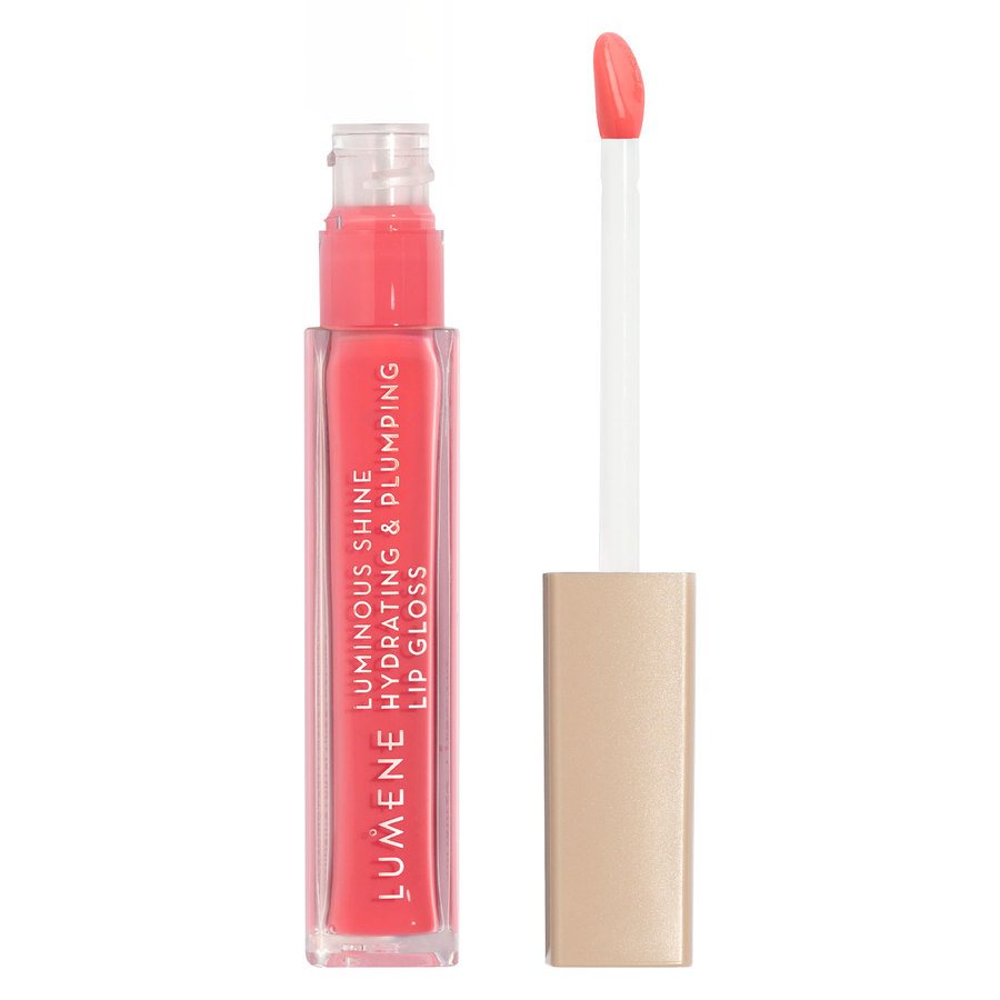 Lumene Luminous Shine Hydrating & Plumping Lip Gloss 5 ml ─ 4 Peach Pink