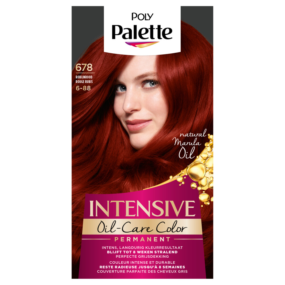 Poly Palette Haarverf 678 Robijn Rood115 ml